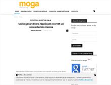 Tablet Screenshot of albertomoga.com